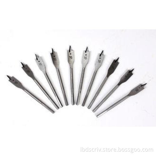 16mm 18mm 28mm Wood Flat Drill Bits Round Shank For Drillin
